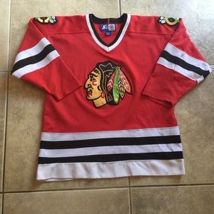 Vintage Chicago Blackhawks Youth Jersey